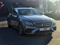 Begagnad Mercedes E220 AMG line 2017 Grå Sedan