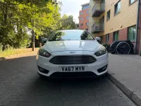Used Ford Focus Zetec 100 HP (73 kW) 2018 White Hatchback