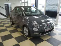 Used Fiat 500 Lounge 85 HP (62 kW) 2018 Grey Hatchback