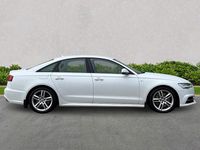 Begagnad Audi A6 S-Line 320 HK (235 kW) 2016 Vit Sedan