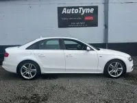 Used Audi A4 S-Line 150 HP (110 kW) 2015 White Sedan