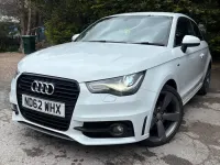Used Audi A1 Black Edition 143 HP (105 kW) 2013 White Hatchback