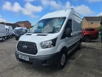 Used Ford Transit 130 HP (95 kW) 2018 White Van