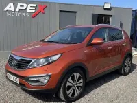 Used Kia Sportage 115 HP (84 kW) 2014 Orange SUV