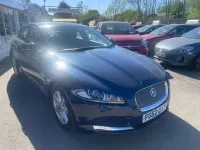 Used Jaguar XF Luxury 163 HP (119 kW) 2012 Blue Sedan
