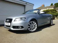 Used Audi A3 Cabriolet S-Line 140 HP (102 kW) 2011 Silver Cabriolet