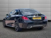 Used Mercedes C220 AMG Line Premium 191 HP (140 kW) 2019 Black Sedan