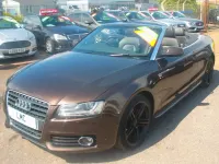 Used Audi A5 Cabriolet S-Line 167 HP (122 kW) 2011 Brown Cabriolet