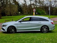 Used Mercedes CLA220 Shooting Brake AMG line 177 HP (130 kW) 2017 Silver Estate