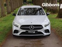 Used Mercedes A35 AMG Premium 2021 White Hatchback