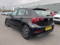 Used VW Polo Life 95 HP (69 kW) 2023 Black Hatchback