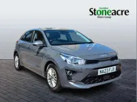 Used Kia Rio 84 HP (61 kW) 2023 Grey Hatchback