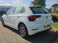 Used VW Polo Life 95 HP (69 kW) 2022 White Hatchback