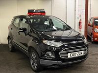 Used Ford Ecosport Zetec 95 HP (69 kW) 2017 Black SUV