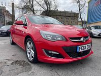 Used Vauxhall Astra SRi 136 HP (100 kW) 2014 Red Hatchback