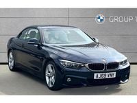 Used BMW 420 M Sport 184 HP (135 kW) 2019 Blue Cabriolet