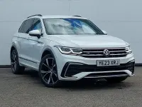 Used VW Tiguan R-line 150 HP (110 kW) 2023 White SUV
