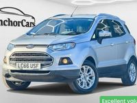 Used Ford Ecosport Zetec 111 HP (81 kW) 2016 Silver SUV