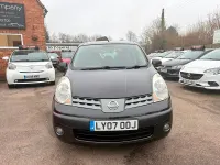 Used Nissan Note SE 110 HP (80 kW) 2007 Black Hatchback