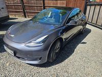 Usado Tesla Model 3 Standard Range 239 kW (325 HP) 2019 Cinzento Sedan