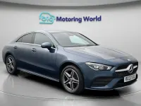 Used Mercedes CLA250e AMG Line Premium 218 HP (160 kW) 2022 Blue Coupe