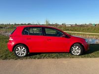 Used VW Golf VII Match 122 HP (89 kW) 2012 Red Hatchback