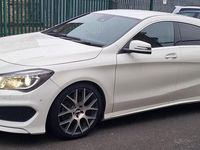 Used Mercedes CLA180 AMG 122 HP (89 kW) 2015 White Sedan