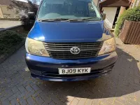 Used Toyota HiAce 95 HP (69 kW) 2009 Blue metallic Van