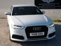 Usado Audi A6 Black Edition 190 HP (139 kW) 2016 Branco Sedan