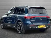 Used Mercedes EQB300 AMG Line Premium 167 kW (228 HP) 2022 Denim blue SUV