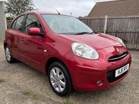 Used Nissan Micra Acenta 80 HP (58 kW) 2011 Red Hatchback