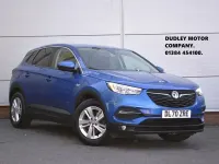 Used Vauxhall Grandland X Business Edition 130 HP (95 kW) 2021 Blue SUV
