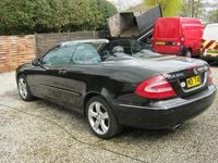 Used Mercedes CLK500 Avantgarde 2004 Black Cabriolet