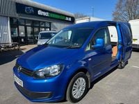 Used VW Caddy Trendline 102 HP (75 kW) 2013 Blue MPV