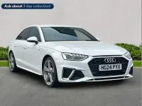 Used Audi A4 S-Line 204 HP (150 kW) 2024 White Sedan