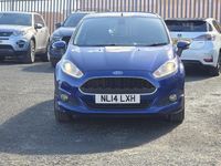 Used Ford Fiesta Titanium 100 HP (73 kW) 2014 Blue Hatchback