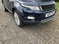 Used Land Rover Range Rover evoque Prestige 190 HP (139 kW) 2012 Blue SUV