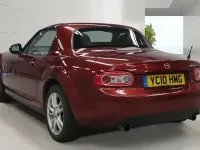 Used Mazda MX5 126 HP (92 kW) 2010 Red Cabriolet