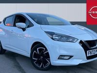 Used Nissan Micra Acenta 92 HP (67 kW) 2022 White Hatchback