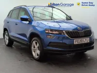 Used Skoda Karoq SE 150 HP (110 kW) 2020 Blue SUV