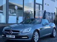 Used Mercedes SLK200 184 HP (135 kW) 2012 Silver Cabriolet