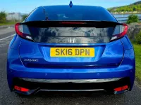 Used Honda Civic SE Plus 142 HP (104 kW) 2016 Blue Hatchback