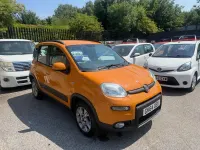 Used Fiat Panda 4x4 S 2014 Orange Hatchback