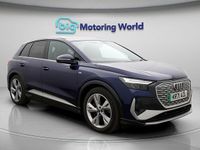 Used Audi Q4 e-tron S-Line 150 kW (204 HP) 2021 Blue SUV