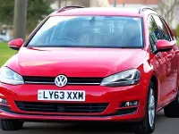 Used VW Golf VII 2013 Red Estate