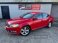 Used VW Passat SE 105 HP (77 kW) 2012 Red Sedan