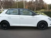 Used Skoda Fabia Colour Edition 58 HP (42 kW) 2020 Candy white black magic pearl effect Hatchback