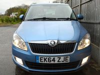 Used Skoda Fabia Elegance 105 HP (77 kW) 2014 Blue Hatchback