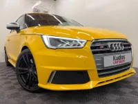 Used Audi S1 231 HP (169 kW) 2017 Yellow Hatchback