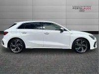Used Audi A3 S-Line 147 HP (108 kW) 2023 White Sedan